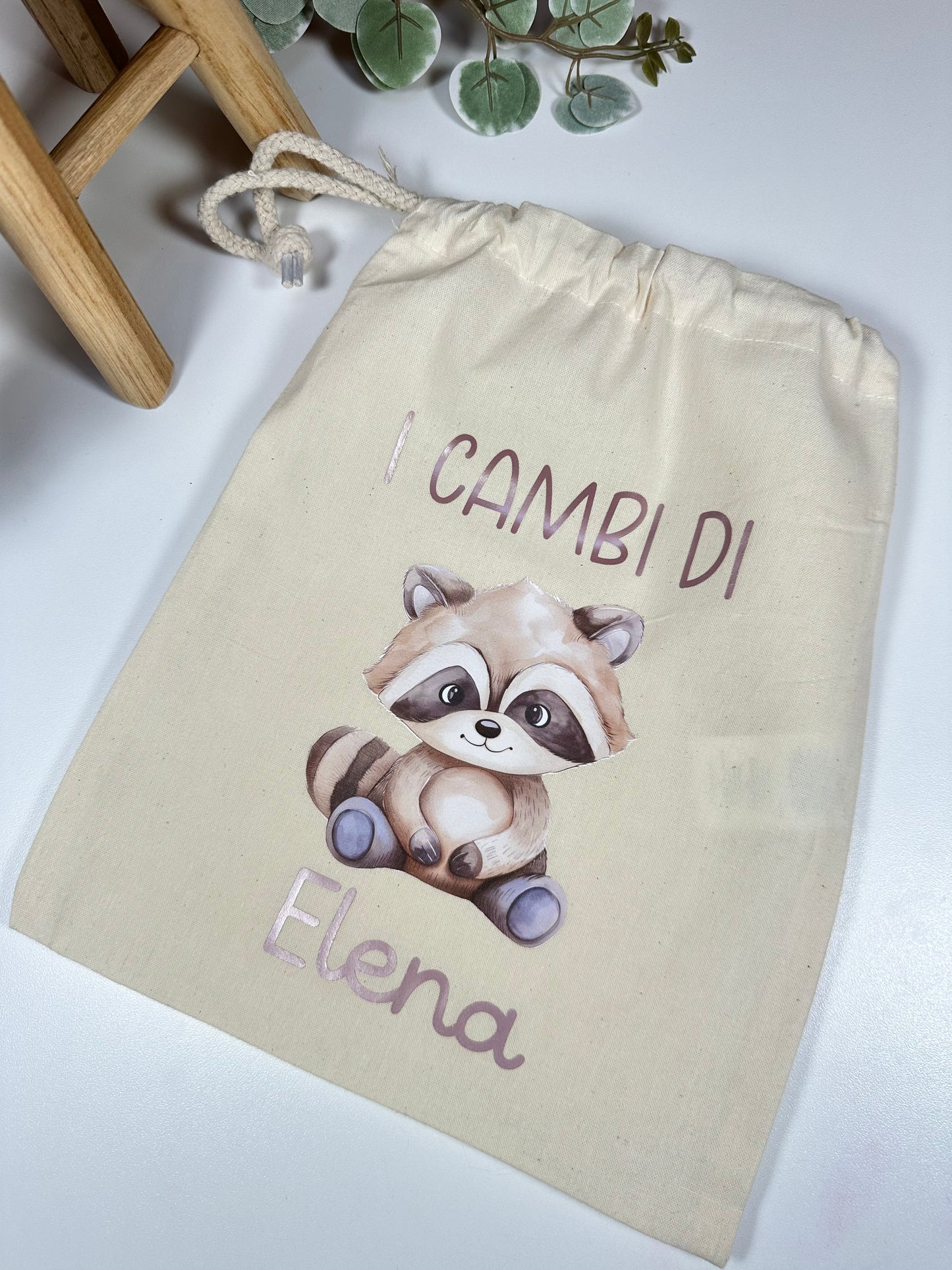 Sacchetto cambio per asilo