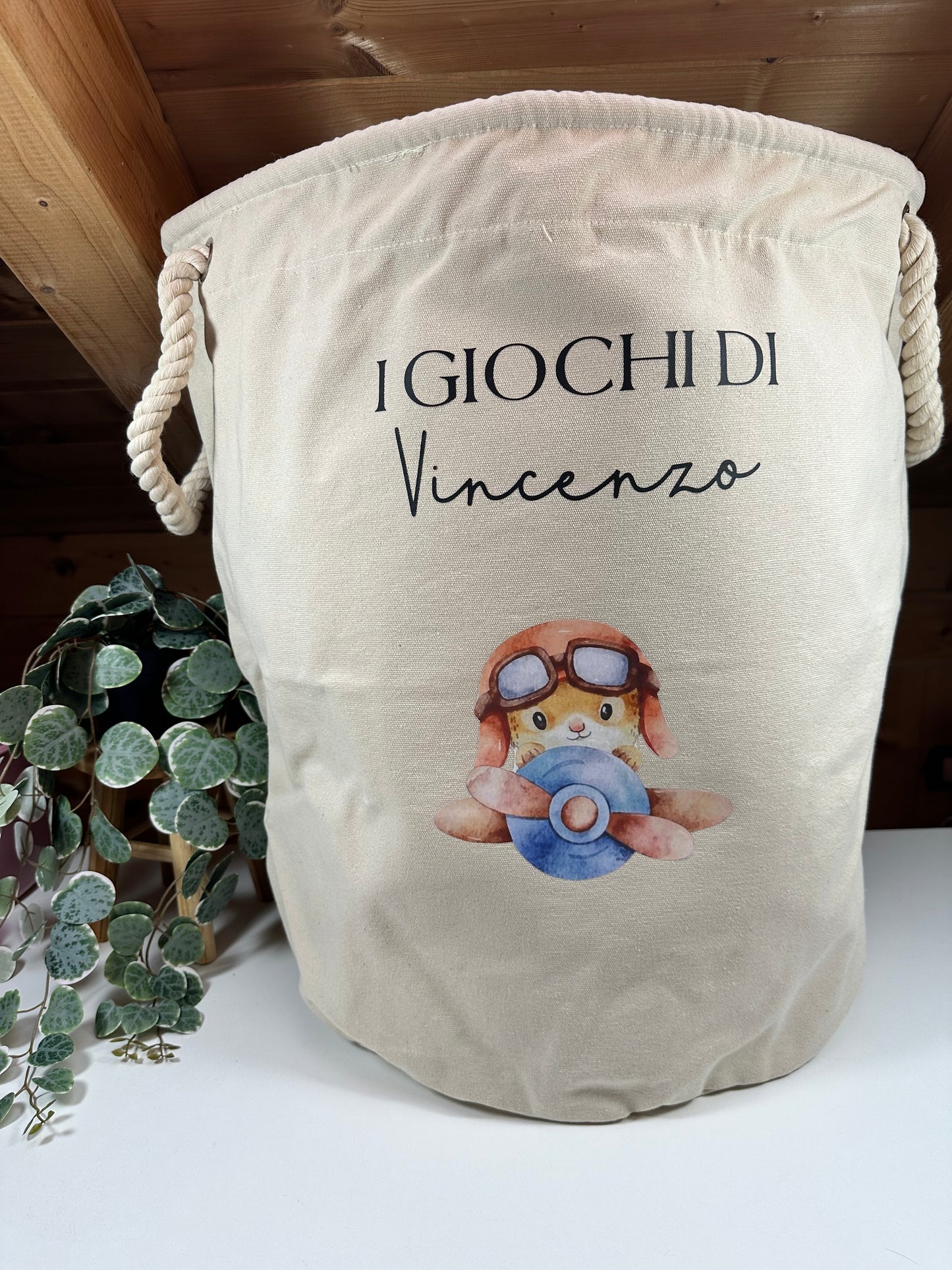 Cesta porta giochi