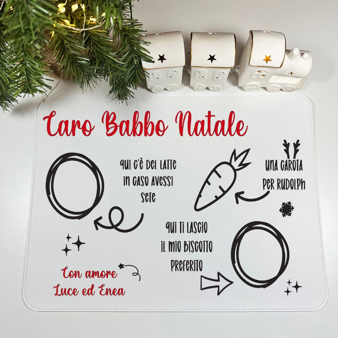 Tovaglietta per Babbo Natale