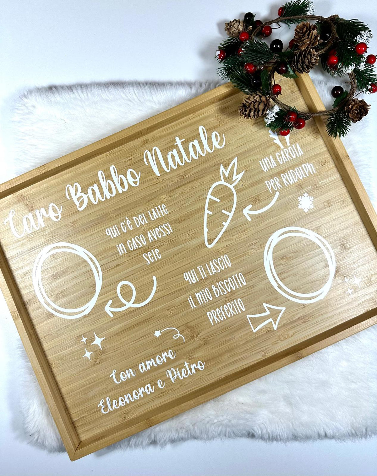 Vassoio per Babbo Natale