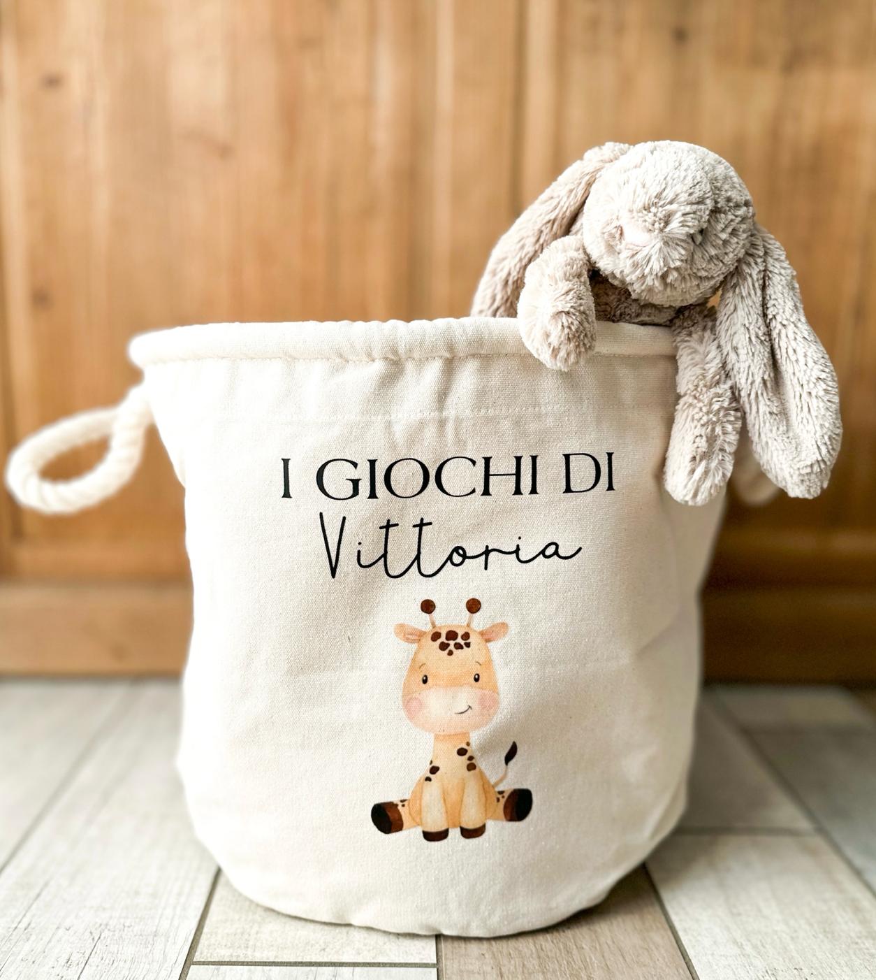 Cesta porta giochi