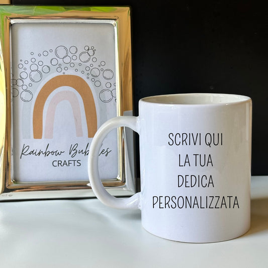 Tazza con dedica