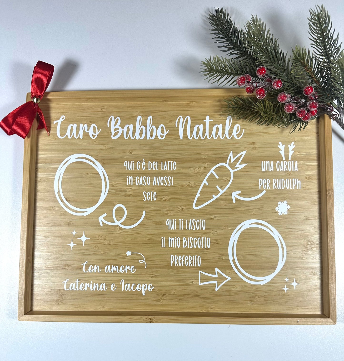 Vassoio per Babbo Natale